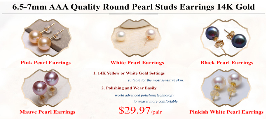 quality pearl earrings