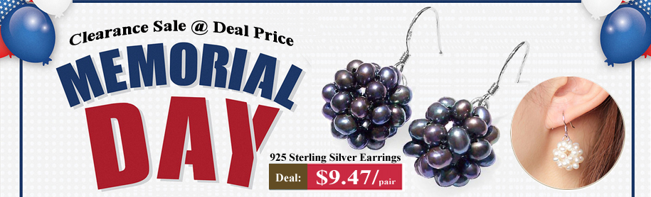 pearl earrings on sale