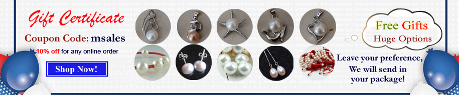 gift certificate and pearl gifts