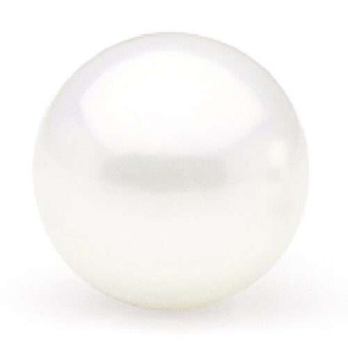 Undrilled AAA 14mm white Edison pearl