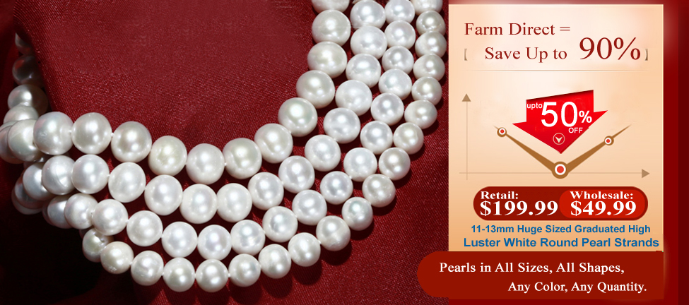 wholesale pearls on sale