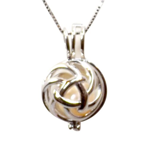 bullseye sterling silver locket