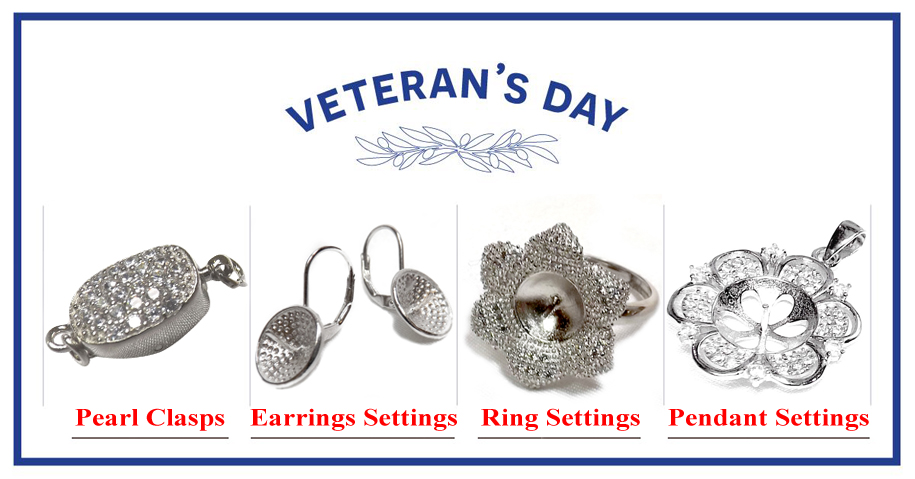 pearl settings for making your own jewelry