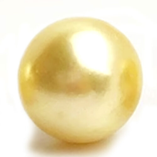 15mm Gold South Sea Single Loose Pearl