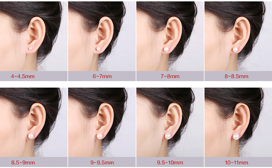 pearls sizes