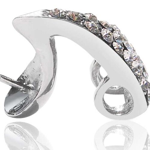 18K WG Overlay Pendant Setting