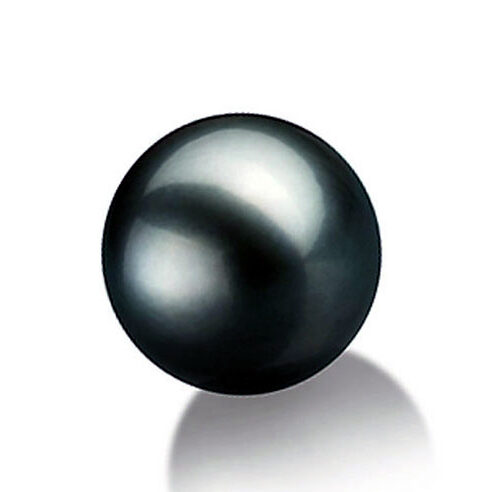 10-10.5mm Round High Quality Tahitian Black Loose Pearl