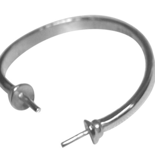 Adjustable Sized 925 Sterling Silver Ring Setting