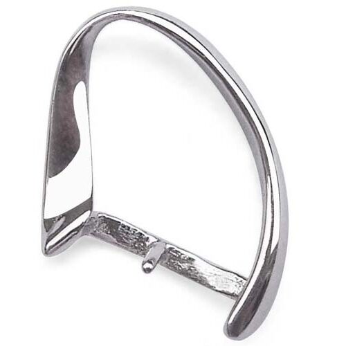 925 Sterling Silver Loop Pearl Pendant Setting