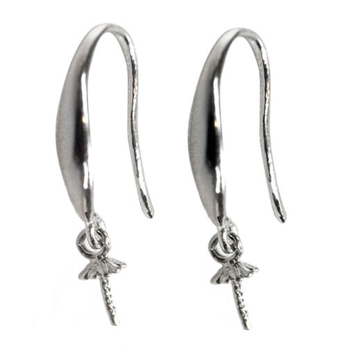 Silver danging earrings setting