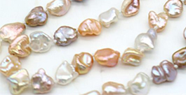 Keshi Pearl Strands