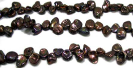 Black Keshi Pearls Black Keshi Pearls