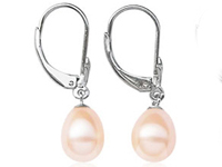 drop pearl earrings