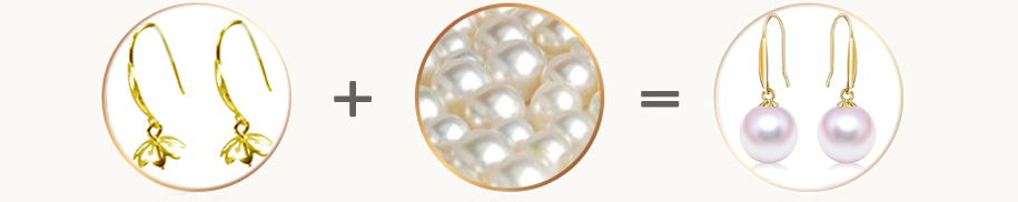 pearl earrings in modern designs