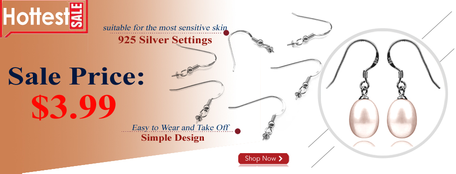 pearl earrings settings