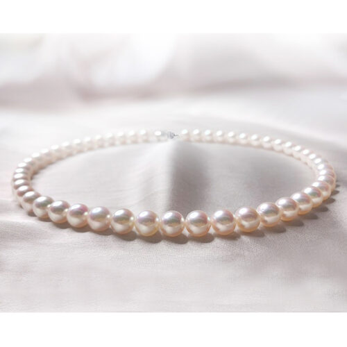 japanese akoya pearl necklace 14k gold