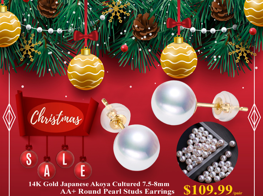 pearl earrings on sale