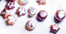 All shaped Coin Pearls