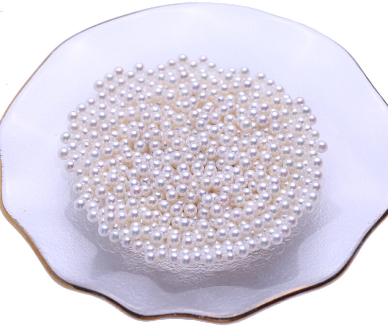 5-5.5mm Loose AAA High Quality Akoya Pearl Undrilled
