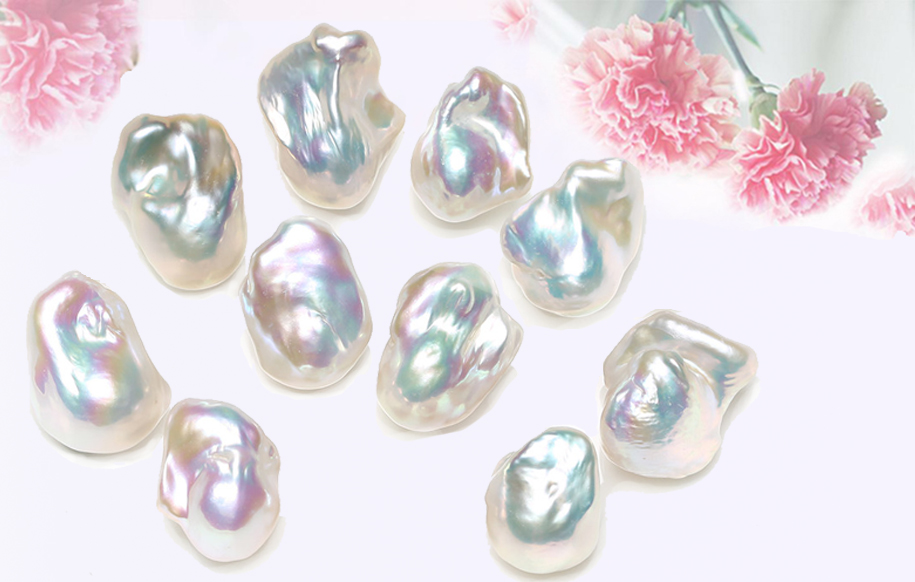 mother's day unique shaped loose pearls