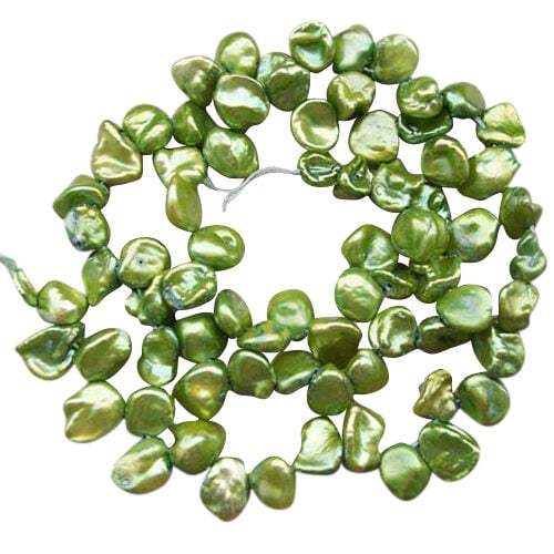 Chunky Keshi Pearls on Temporary Strand