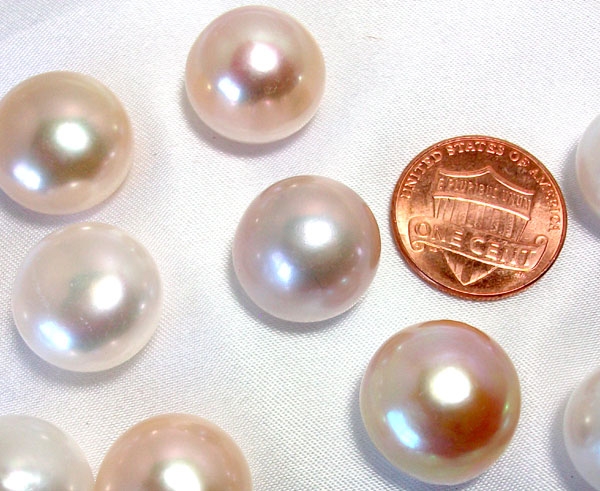15-16mm Huge Button Pearls