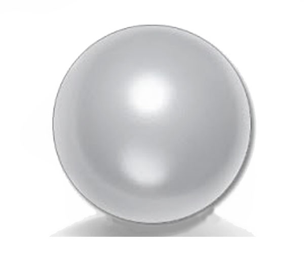 14mm Huge Gray AA+ Pearl Half-Drilled