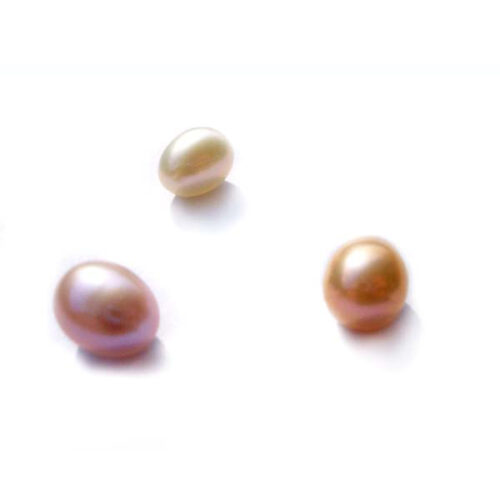 6.5-8mm Loose AA+ Drop Pearls Undrilled or Half-Drilled 3 colors