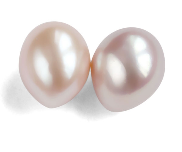 Mauve Large 11-12mm Loose AA+ Tear Drop Cultured Pearl