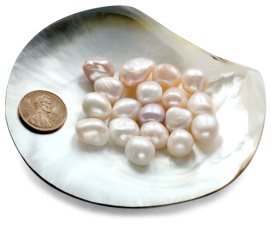 Untreated Loose Baroque Pearls