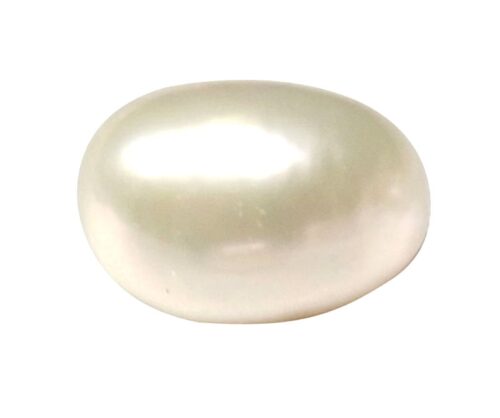 Un-drilled White Large Baroque Single Pearl