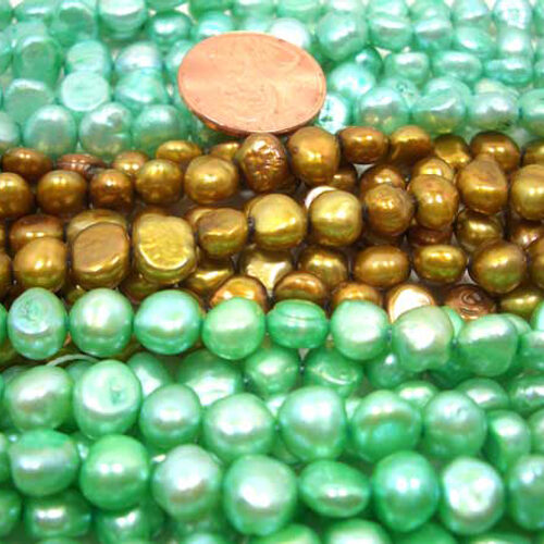 6-7mm baroque pearl strand