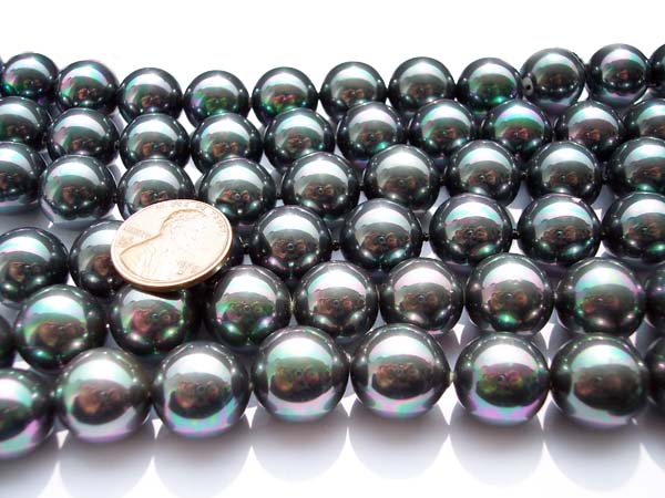 Silver Grey 14mm SSS Pearl Strands