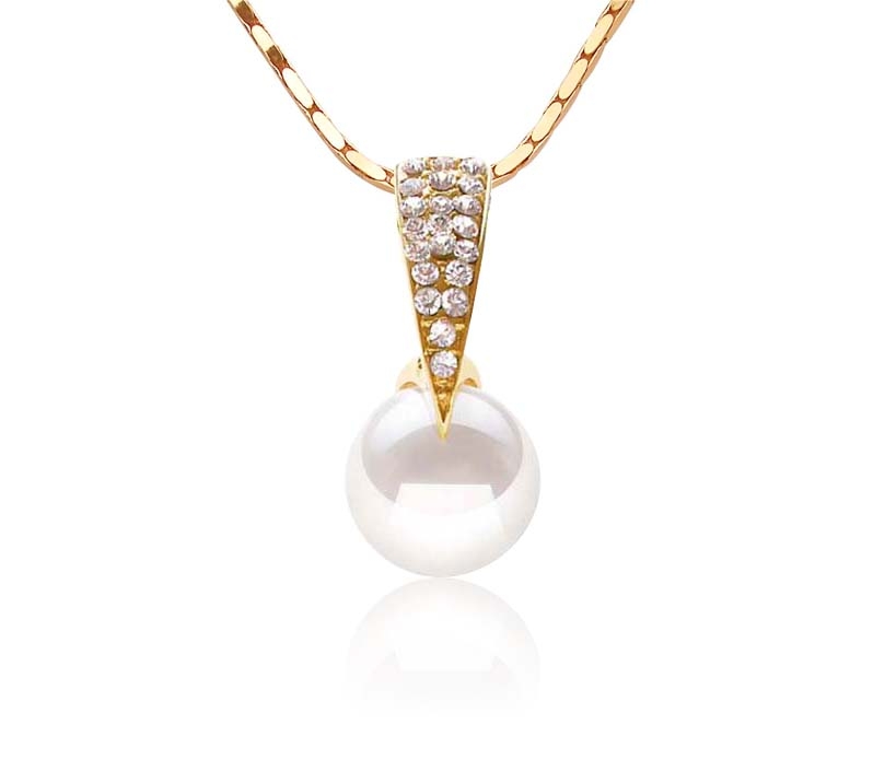 White 12mm SSS Pearl Pendant