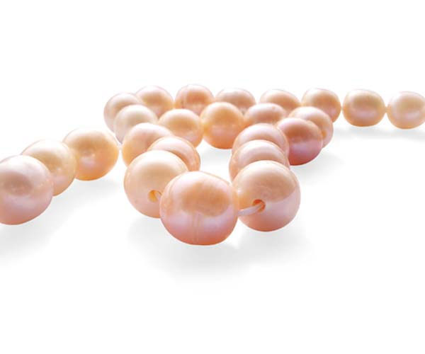 Pink Pearls Drilling - We Drill Larger Sized Holes for Pearls Strands at low cost