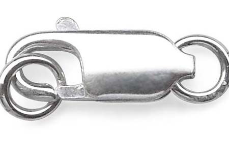 925 Sterling Silver Lobster claw pearl  Clasp
