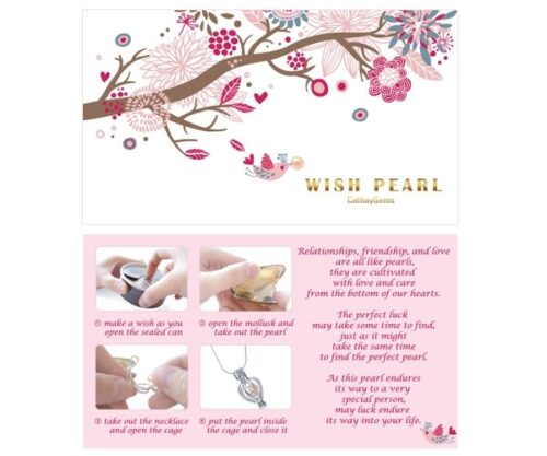 Wish Pearl Gift Set Lavender Flower Box