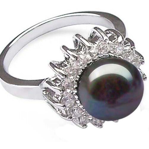 925 sterling silver flower ring