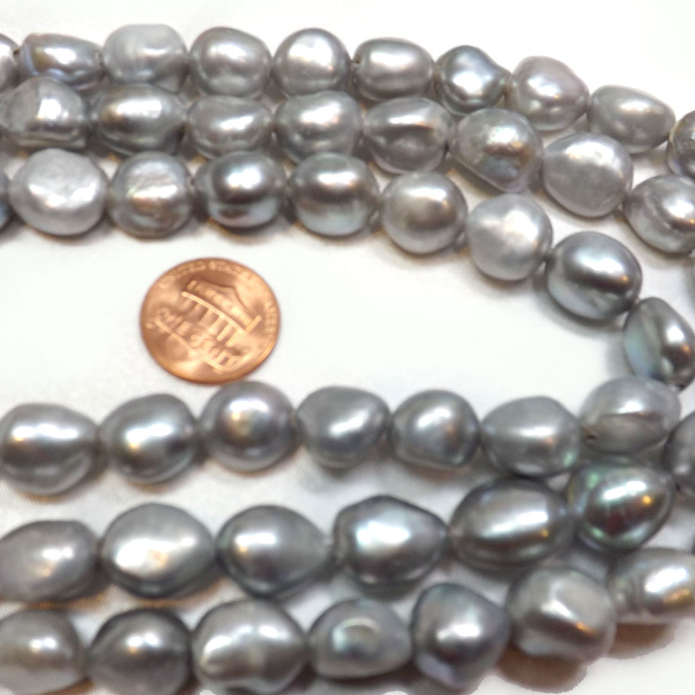 11-12mm baroque pearl strand