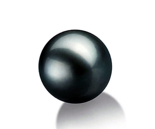 10-10.5mm Round High Quality Tahitian Black Loose Pearl
