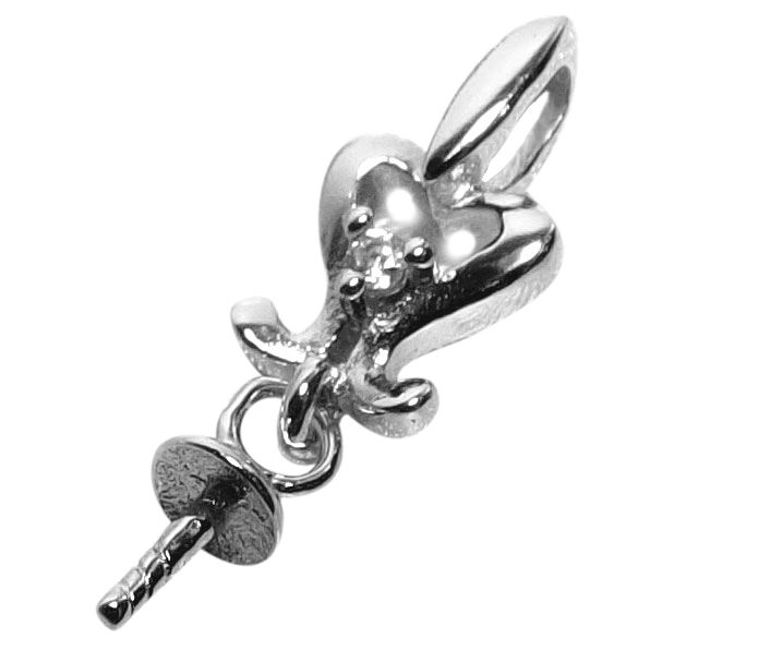 Heart Shaped Design Pendant Setting