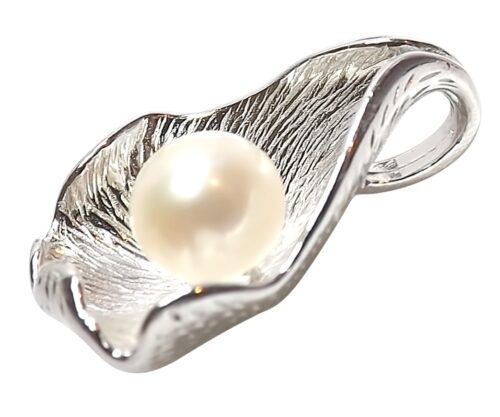 Sturdy 925 Sterling Silver Pearl Pendant Setting