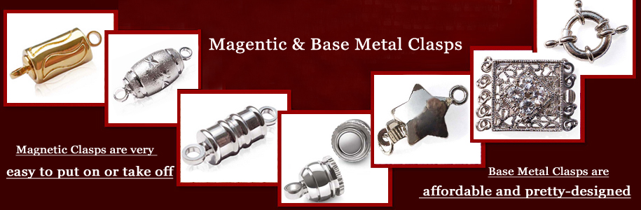 magnetic clasps, base metal clasps