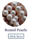 round pearl beads on strands