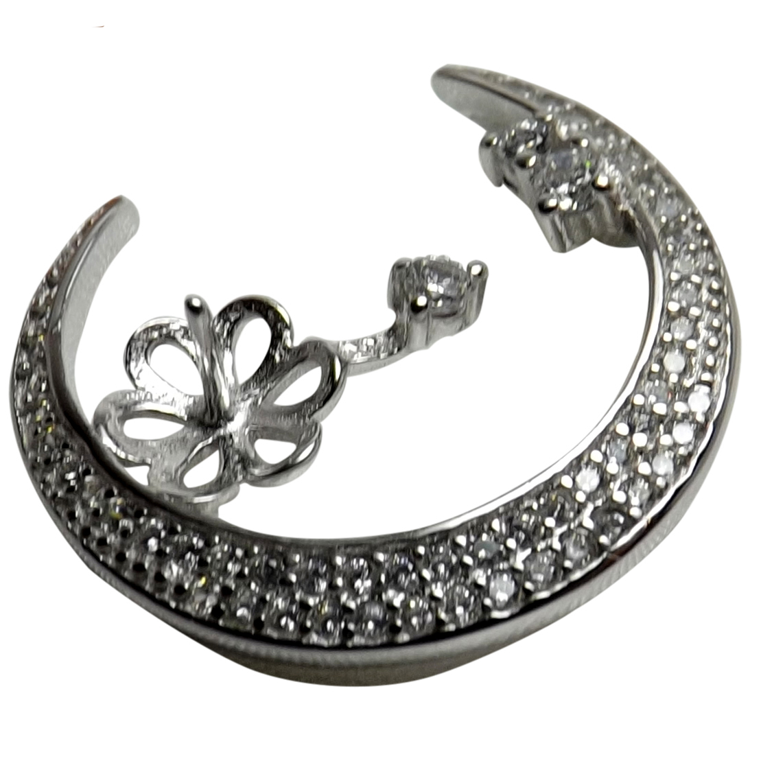 Silver Pearl Pendant Settings