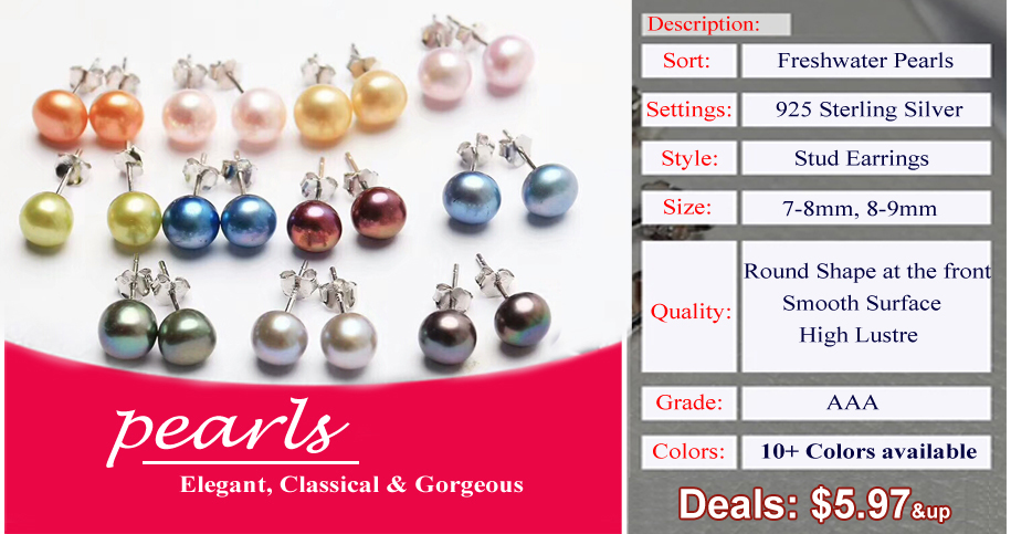 pearl clasps