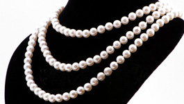 Three Strand Pearl Necklace Three Strand Pearl Necklace