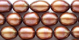 10mm Pearls in Rice Shape 10mm Pearls in Rice Shape