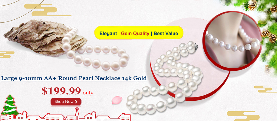 christmas pearl necklace on sale