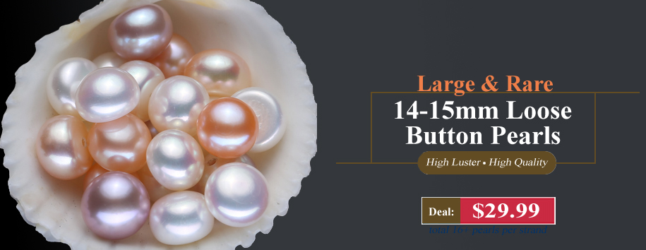 loose button pearls on sale